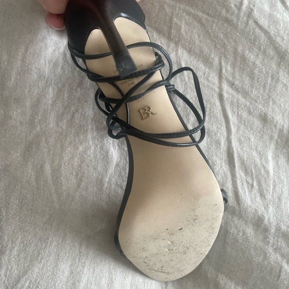 EUC Banana Republic ankle tie sandals. - Picture 2 of 2